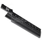 APS Obere Empfängerabdeckung mit Taktisches Schienenvisier Geeignet für APS AEK AK Serie AEG Gewehre Airsoft Schwarz