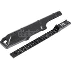 APS Obere Empfängerabdeckung mit Taktisches Schienenvisier Geeignet für APS AEK AK Serie AEG Gewehre Airsoft Schwarz