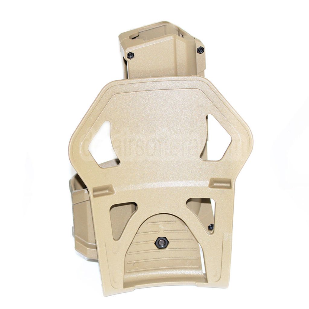 AirsoftEra Polymer Hartschalenkoffer Beweglich Halfter Geeignet für G17 G18C G19 Pistolen Airsoft