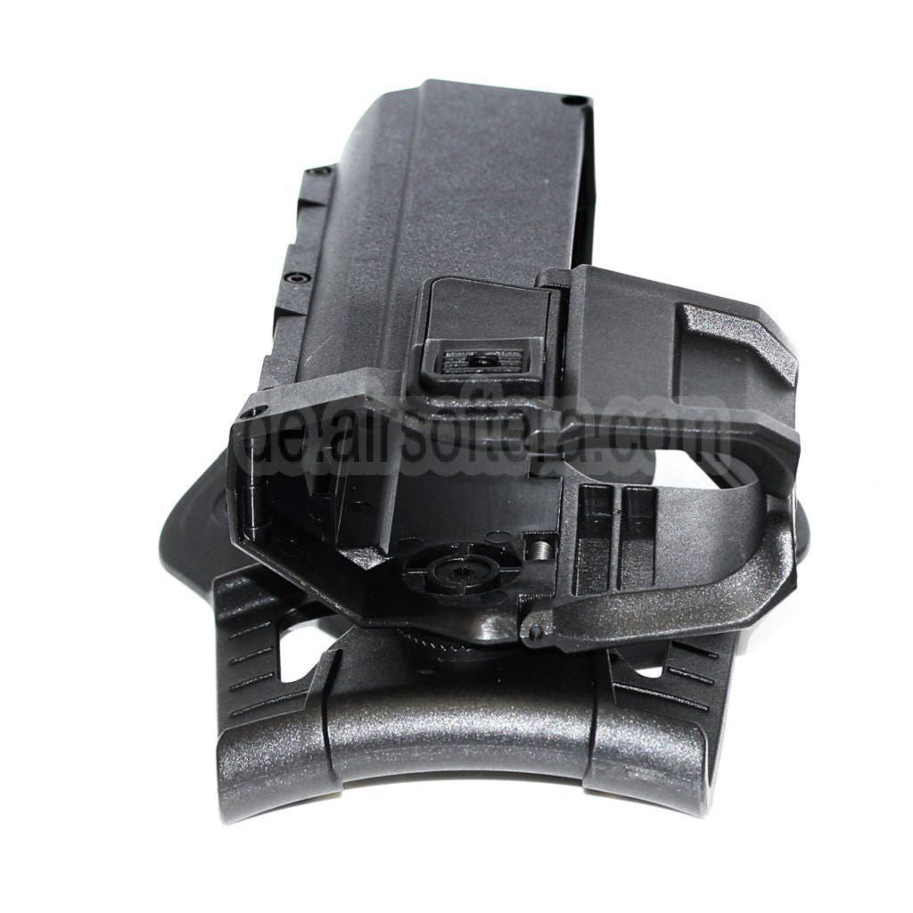 AirsoftEra Polymer Hartschalenkoffer Beweglich Halfter Geeignet für G17 G18C G19 Pistolen Airsoft