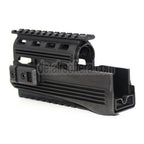 CYMA Ober Untere Handschutz Schienen System Geeignet für AK74 Serie AEG Gewehre Airsoft Schwarz