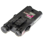 D-BOYS PEQ 2 Stil Batteriefach Box mit RIS Mount Geeignet für AEG Airsoft Schwarz
