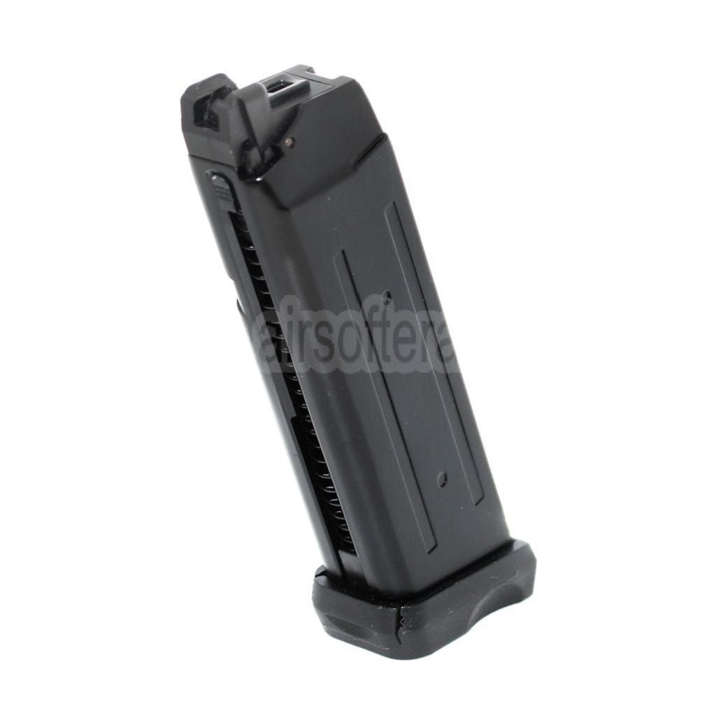 APS 23rd Co2 Magazin Geeignet für G17 G18C ACP601 ACP606 A-CAP Z1-CAP Black Hornet Dragonfly Scorpion SHARK Spyder X1-CAP / Tokyo Marui / WE / Armorer Works GBB Pistolen Airsoft