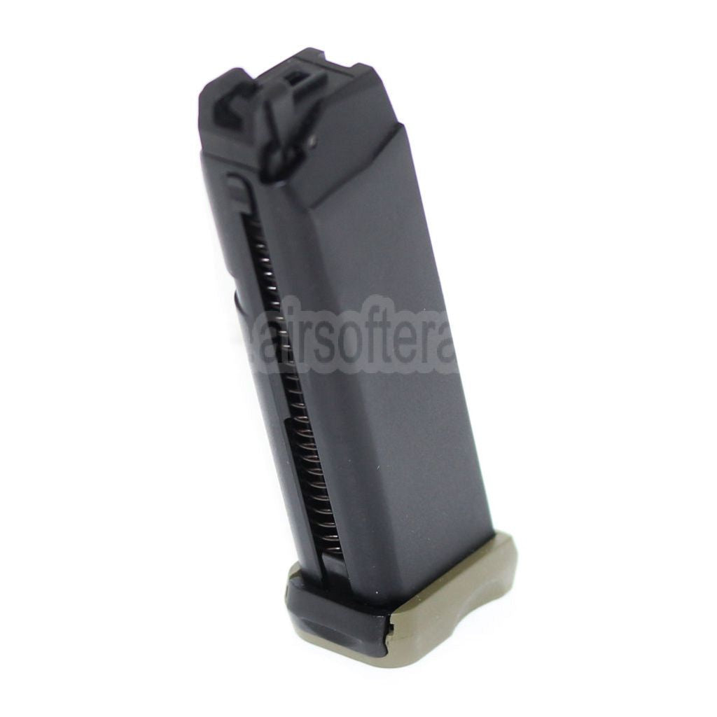 APS 23rd Co2 Magazin Geeignet für G17 G18C ACP601 ACP606 A-CAP Z1-CAP Black Hornet Dragonfly Scorpion SHARK Spyder X1-CAP / Tokyo Marui / WE / Armorer Works GBB Pistolen Airsoft