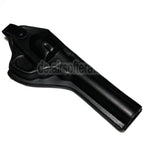 AirsoftEra Kunstleder Lang Stil Revolver Pistolenholster Schwarz