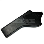 AirsoftEra Kunstleder Lang Stil Revolver Pistolenholster Schwarz