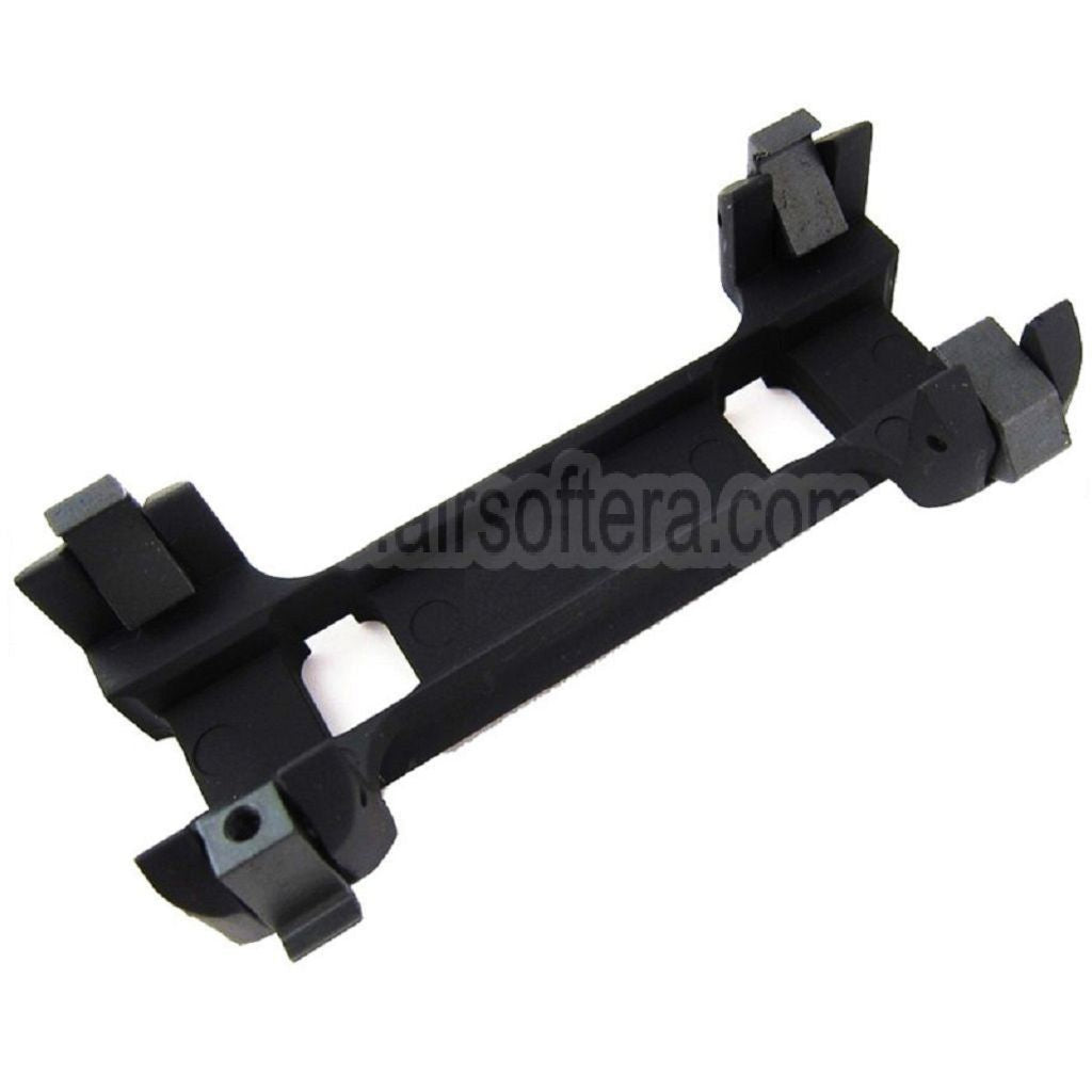 CYMA Metall Weaver 20mm Zielfernrohrmontagesockel Geeignet für CYMA / Tokyo Marui MP5 G3 Serie AEG Gewehre Airsoft Schwarz
