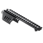 CYMA Laufverlängerungsbefestigung Schienenmontage Geeignet für CYMA CM030 Tokyo Marui G18C AEP AEG Pistols Airsoft Schwarz