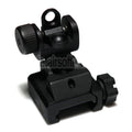 APS Klapp Schlacht Kimme Kimme Geeignet für All M4 M16 AR-Serie Gewehre Airsoft mit standard 20mm RIS/RAS Schiene