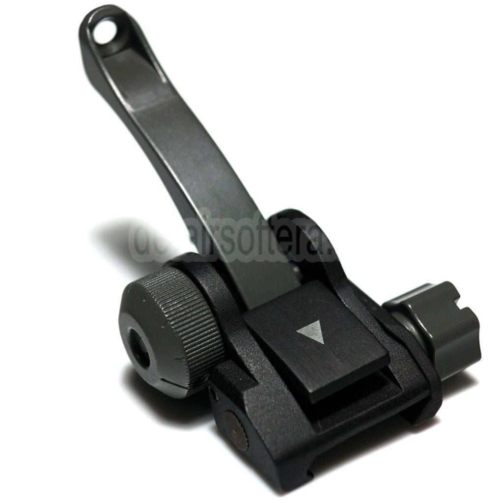 APS Hochklappen Taktisch Kimme Geeignet für 20mm Schiene Gewehre Airsoft