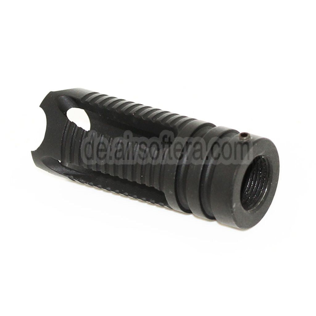 APS Phantom Muzzle Mündungsfeuerdämpfer Geeignet für -14mm CCW Gegen den Uhrzeigersinn Lauf Gewehre Airsoft Schwarz
