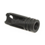 APS Phantom Muzzle Mündungsfeuerdämpfer Geeignet für -14mm CCW Gegen den Uhrzeigersinn Lauf Gewehre Airsoft Schwarz