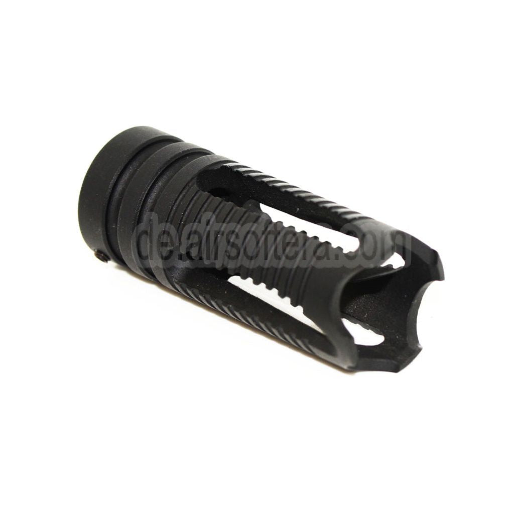 APS Phantom Muzzle Mündungsfeuerdämpfer Geeignet für -14mm CCW Gegen den Uhrzeigersinn Lauf Gewehre Airsoft Schwarz