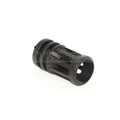 APS Bird Cage Muzzle Mündungsfeuerdämpfer Geeignet für -14mm CCW Gegen den Uhrzeigersinn Lauf Gewehre Airsoft Schwarz