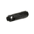 APS AK74 Muzzle Mündungsfeuerdämpfer Geeignet für -14mm CCW Gegen den Uhrzeigersinn Lauf Gewehre Airsoft Schwarz