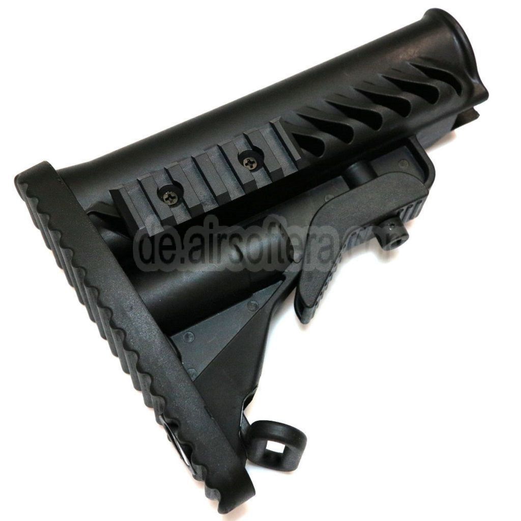 APS Battle Tele Stil Stock Geeignet für M4 M16 Serie AEG Gewehre Airsoft