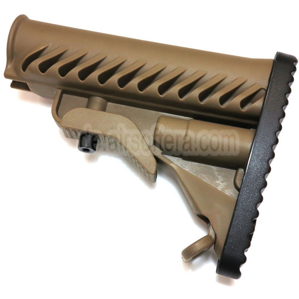 APS Battle Tele Stil Stock Geeignet für M4 M16 Serie AEG Gewehre Airsoft