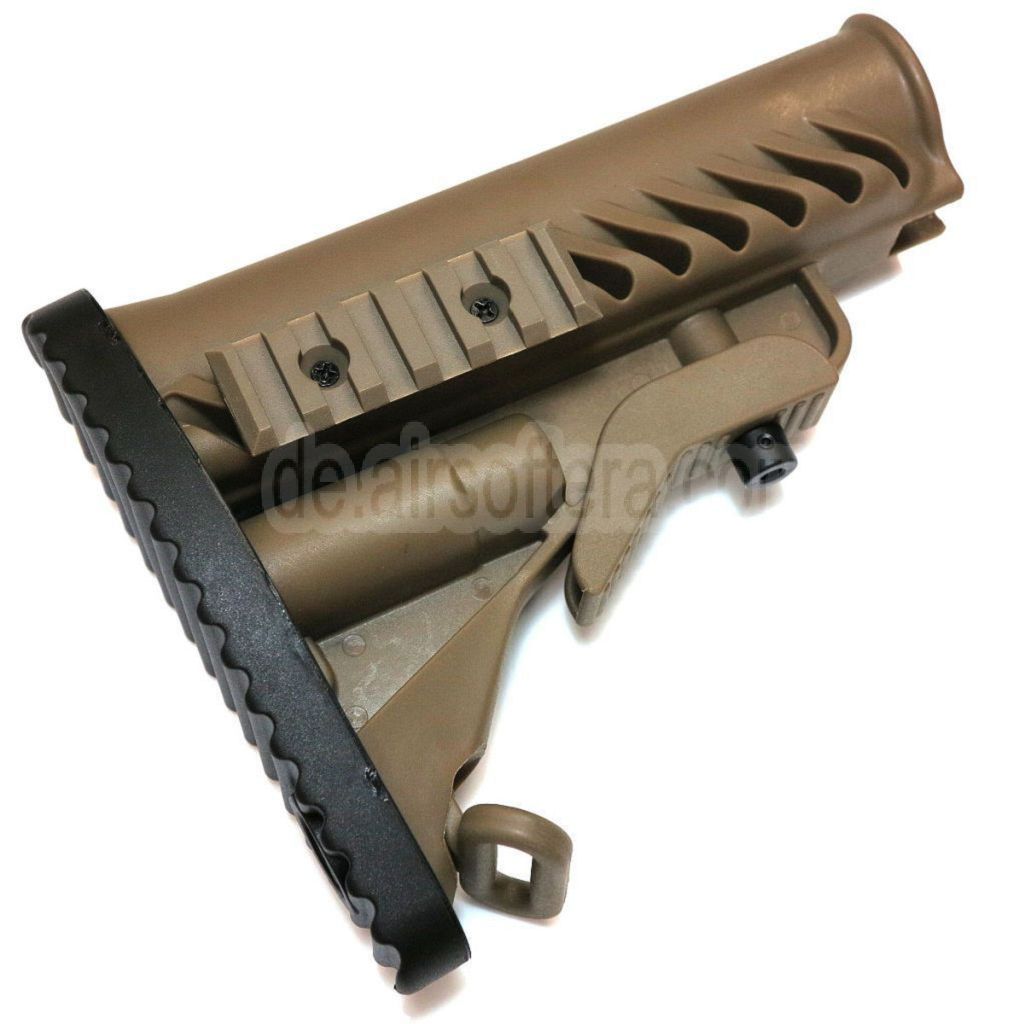 APS Battle Tele Stil Stock Geeignet für M4 M16 Serie AEG Gewehre Airsoft