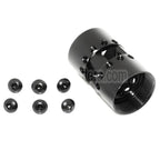AirsoftEra CNC Aluminum 13.5 Zoll Keymod RAS Handschutz Schienen System Geeignet für M4 M16 Serie AEG Gewehre Schwarz
