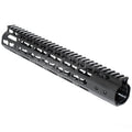 AirsoftEra CNC Aluminum 12 Zoll Keymod RAS Handschutz Schienen System Geeignet für M4 M16 Serie AEG Gewehre Schwarz