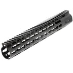 AirsoftEra CNC Aluminum 12 Zoll Keymod RAS Handschutz Schienen System Geeignet für M4 M16 Serie AEG Gewehre Schwarz