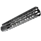 AirsoftEra CNC Aluminum 12 Zoll Keymod RAS Handschutz Schienen System Geeignet für M4 M16 Serie AEG Gewehre Schwarz