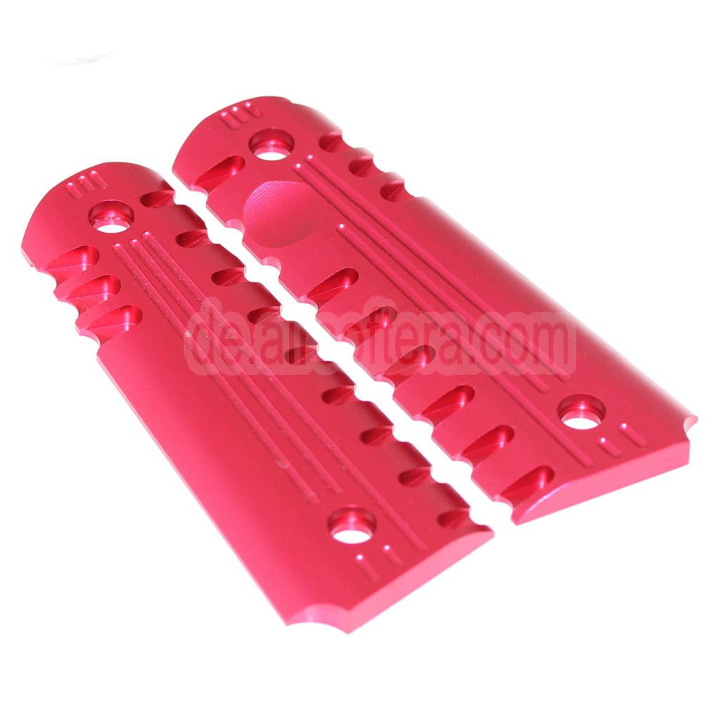 AirsoftEra CNC Aluminum Griffabdeckung Geeignet für Tokyo Marui M1911 M.E.U. ARMY ARMAMENT 1911 Serie Pistolen