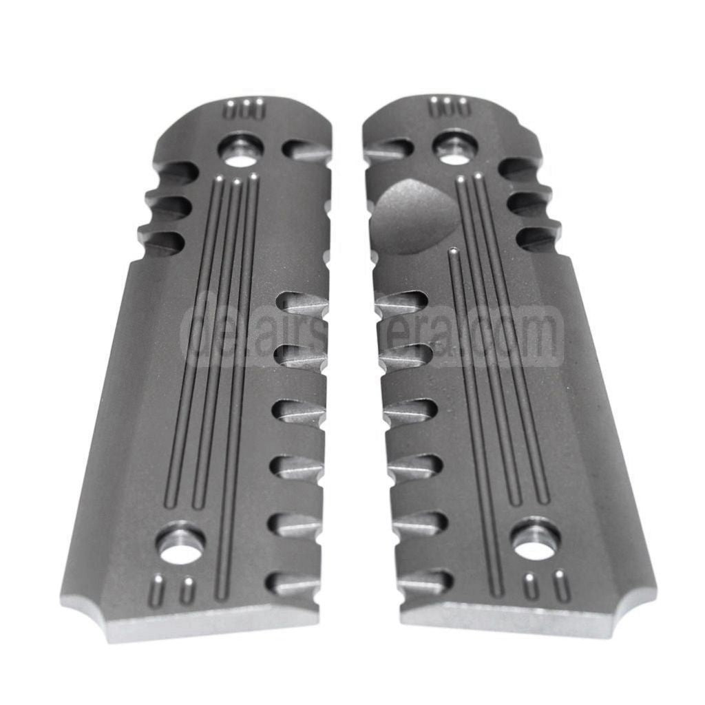 AirsoftEra CNC Aluminum Griffabdeckung Geeignet für Tokyo Marui M1911 M.E.U. ARMY ARMAMENT 1911 Serie Pistolen