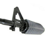 E&C CNC Aluminum RAS vordere Set Handschutz Schienen System mit 12.5 Zoll Outer Barrel Geeignet für M4 M16 M4A1 Serie AEG Gewehre Airsoft Schwarz