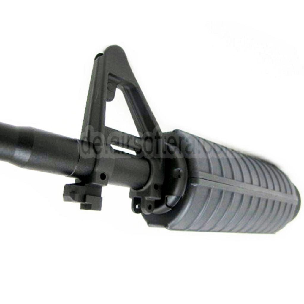 E&C CNC Aluminum RAS vordere Set Handschutz Schienen System mit 12.5 Zoll Outer Barrel Geeignet für M4 M16 M4A1 Serie AEG Gewehre Airsoft Schwarz