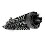 E&C CNC Aluminum RAS vordere Set Handschutz Schienen System mit 9.5 Zoll Outer Barrel Geeignet für M4CQB AEG Gewehre Airsoft Schwarz