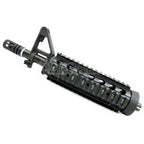 E&C CNC Aluminum RAS vordere Set Handschutz Schienen System mit 9.5 Zoll Outer Barrel Geeignet für M4CQB AEG Gewehre Airsoft Schwarz