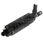 E&C CNC Aluminum RAS vordere Set Handschutz Schienen System Geeignet für SR16 M4 M16 Serie AEG Gewehre Airsoft Schwarz