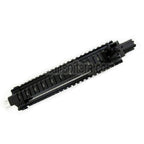 E&C CNC Aluminum MK110 RAS vordere Set Handschutz Schienen System mit 9.5 Zoll Outer Barrel Geeignet für M4 M16 M4A1 Serie AEG Gewehre Airsoft Schwarz