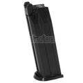 AirsoftEra 21rd Gas Magazin Geeignet für WE (WE-TECH) Bulldog Tokyo Marui PX4 GBB Pistolen Airsoft Schwarz