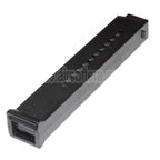 AirsoftEra 110rd Mid-Cap Magazin Geeignet für H&K Umarex UMP Serie AEG Gewehre Schwarz