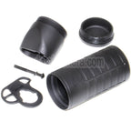 APS Mini Patriot Schaft 150mm Geeignet für ASR106 M4 M16 Serie AEG Gewehre Airsoft Schwarz