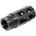 5KU Stahl Notalon Breacher Brake Mündungsfeuerdämpfer Geeignet für -14mm CCW Gegen den Uhrzeigersinn Lauf Gewehre Airsoft Schwarz