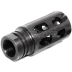 5KU Stahl Notalon Breacher Brake Mündungsfeuerdämpfer Geeignet für -14mm CCW Gegen den Uhrzeigersinn Lauf Gewehre Airsoft Schwarz