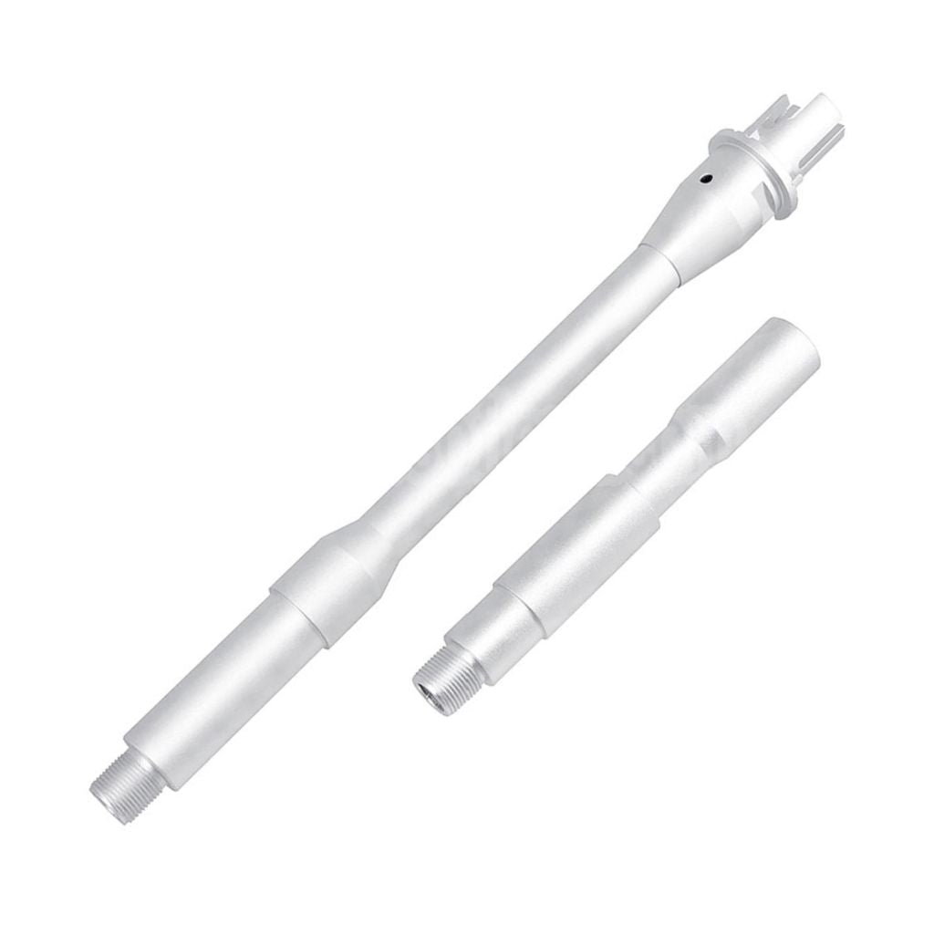 5KU 14.5 Zoll Aluminum Außenlauf -14mm CCW Gegen den Uhrzeigersinn Geeignet für M4 M16 M4A1 Serie AEG Gewehre Airsoft