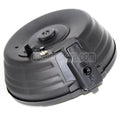 CYMA 2500rd Sheet Stahl Elektrisch Trommelmagazin Geeignet für AK Serie AEG Gewehre Airsoft Schwarz