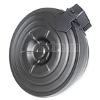 CYMA 2500rd Sheet Stahl Elektrisch Trommelmagazin Geeignet für AK Serie AEG Gewehre Airsoft Schwarz