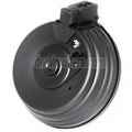 CYMA 2500rd Sheet Stahl Soundsteuerung Elektrisch Trommelmagazin Geeignet für AK Serie AEG Gewehre Airsoft Schwarz