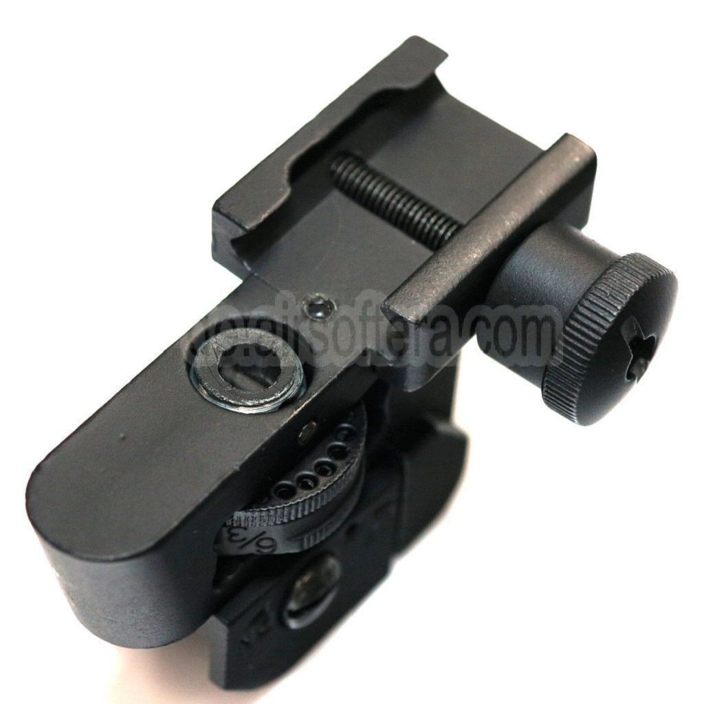 D-BOYS Taktisch CQB Dual Apertures Kimme Geeignet für 20mm Schiene Gewehre Airsoft