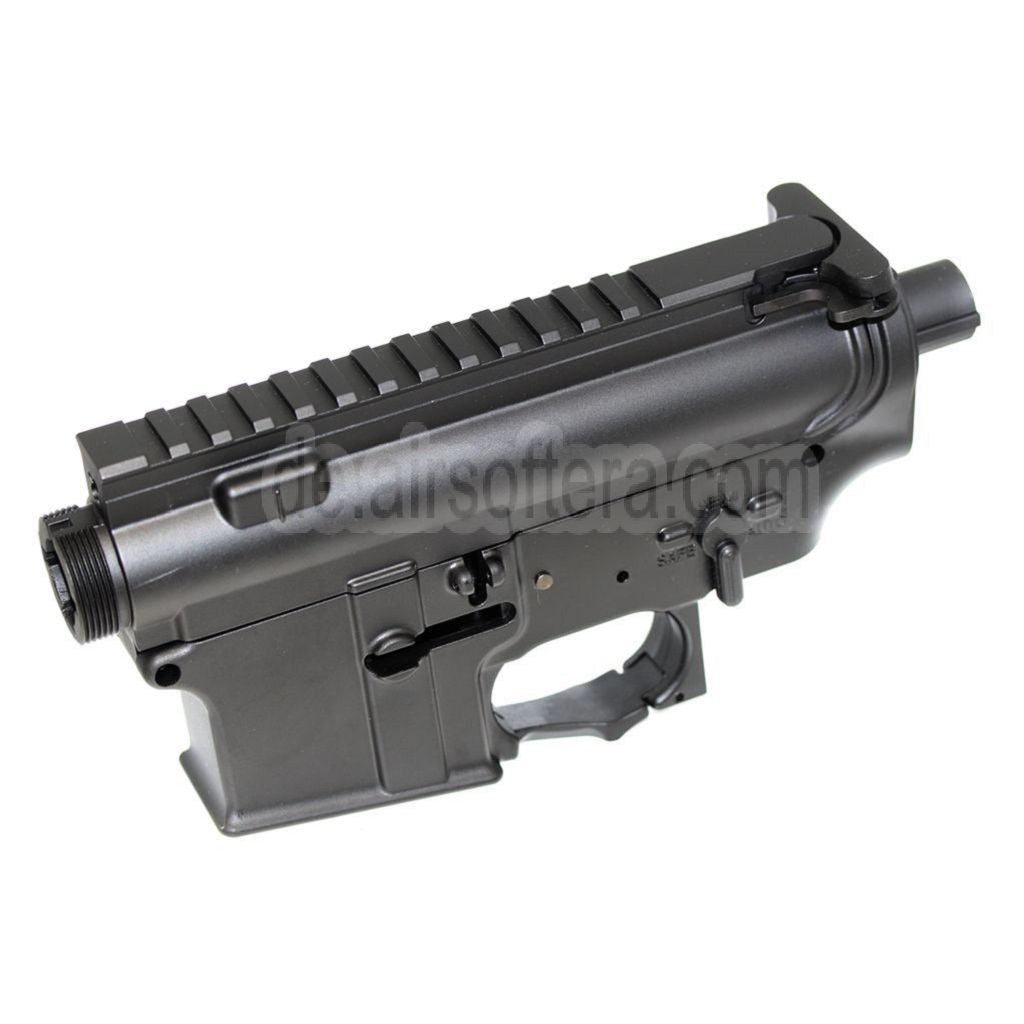 APS Oberkörper Unterkörper Empfänger Geeignet für APS ASR Tokyo Marui M4 M16 Serie AEG Gewehre Airsoft Schwarz