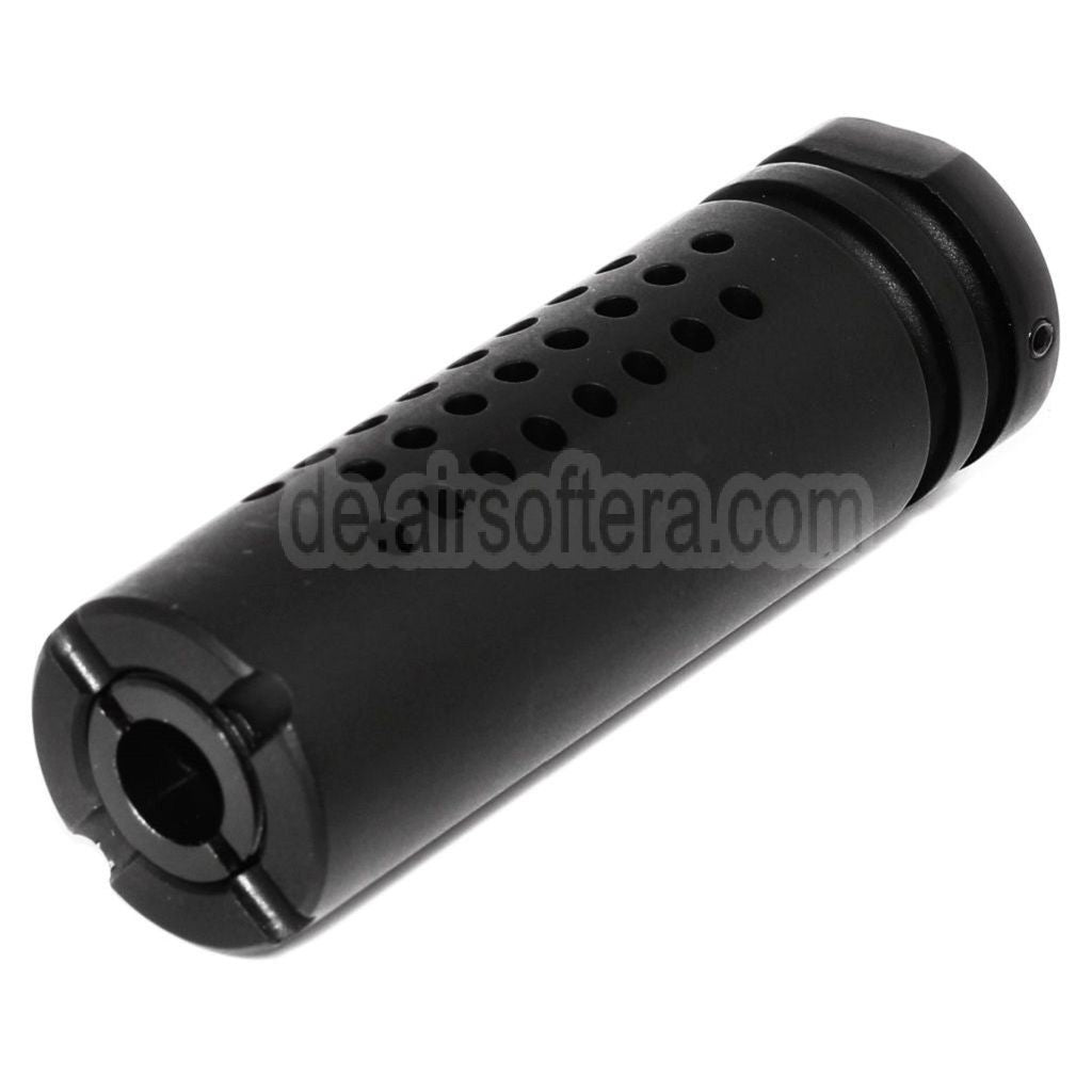 APS UAR Muzzle Mündungsfeuerdämpfer Geeignet für -14mm CCW Gegen den Uhrzeigersinn Lauf Gewehre Airsoft Schwarz