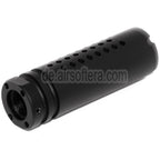 APS UAR Muzzle Mündungsfeuerdämpfer Geeignet für -14mm CCW Gegen den Uhrzeigersinn Lauf Gewehre Airsoft Schwarz