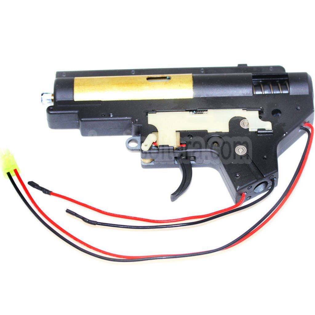 D-BOYS 7mm Lager AEG Verstärktes Getriebe Version 2 Geeignet für M4 Serie AEG Gewehre Airsoft Schwarz