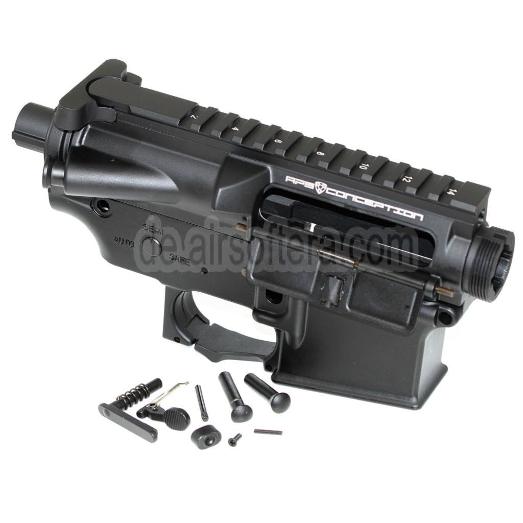 APS Logo Oberkörper Unterkörper Empfänger Geeignet für APS ASR Tokyo Marui M4 M16 Serie AEG Gewehre Airsoft
