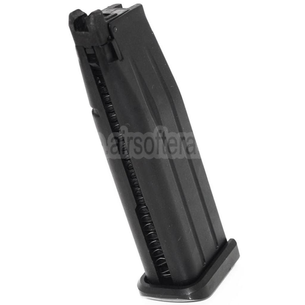 AirsoftEra 31rd Gas Magazin Geeignet für Hi-Capa Serie GBB Pistolen Schwarz